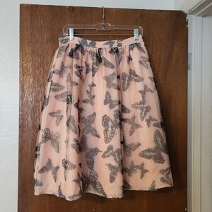 Adorable pink CeCe  Grey butterfly skirt!!!  This is so cute!  Size 6